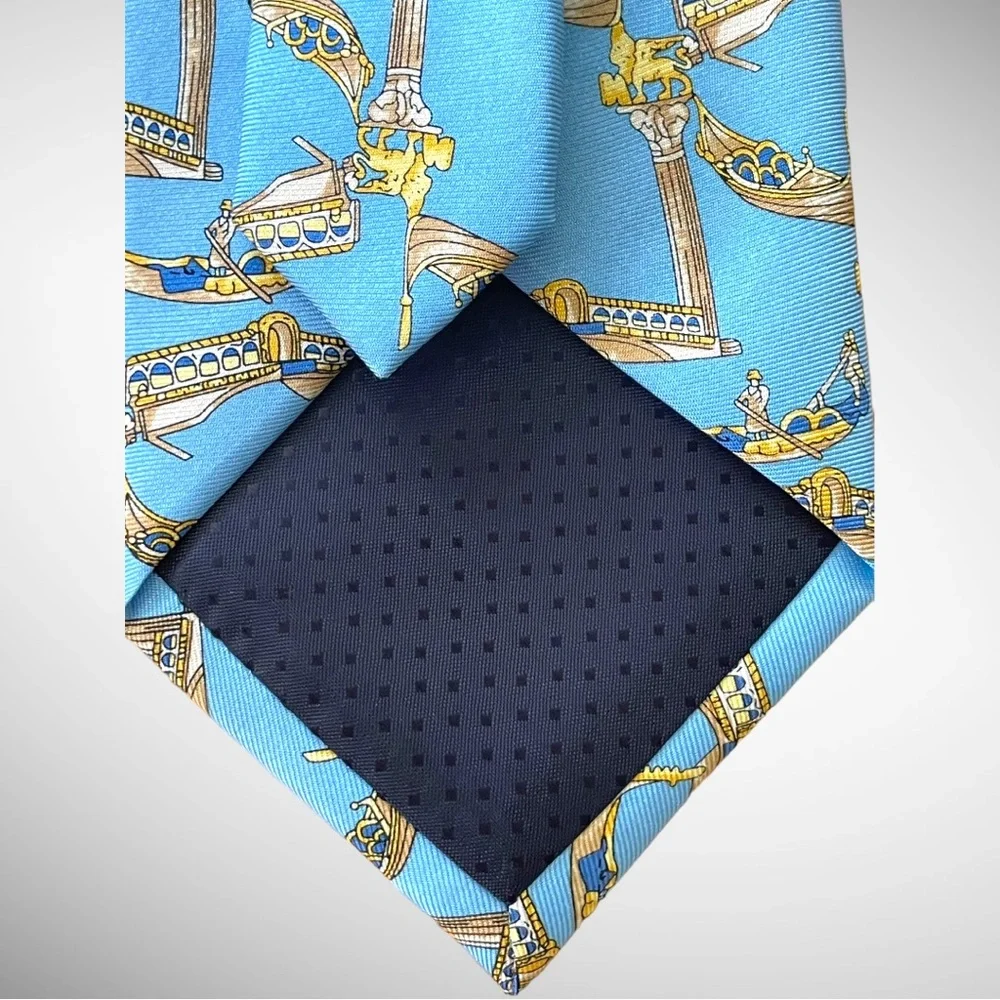 New! CASANOVA VENEZIA SILK TIE